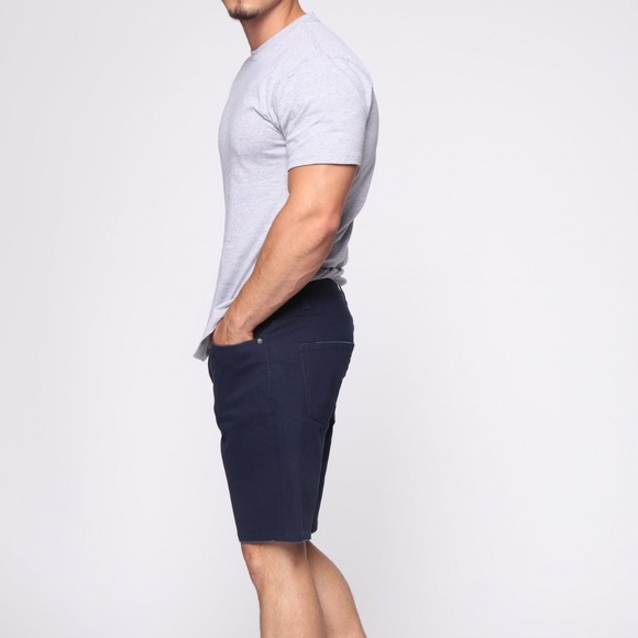 Fashion Nova Mac Chino Short Navy - Picture 3 of 7